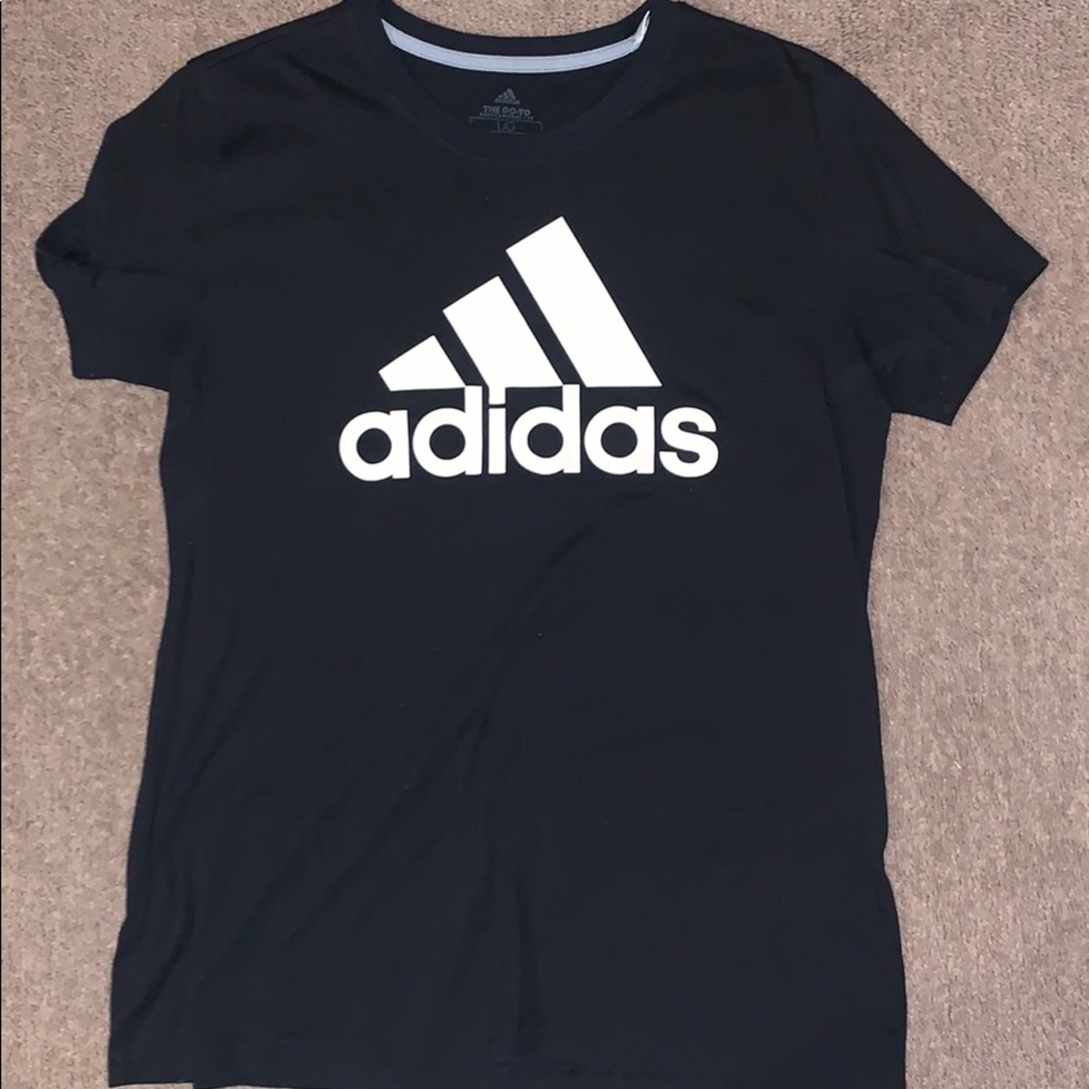 Black Adidas t-shirt